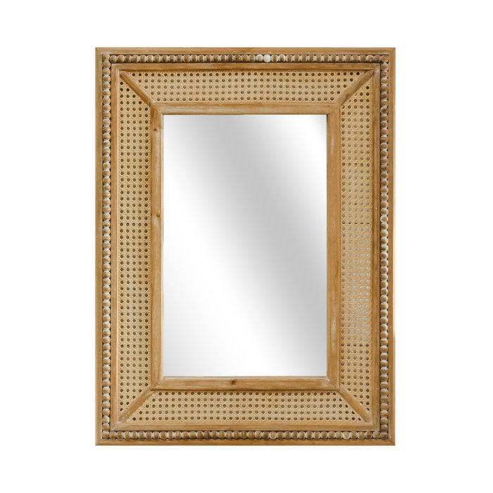 Bay Isle Home Duson Rectangle Wall Mirror Wayfair